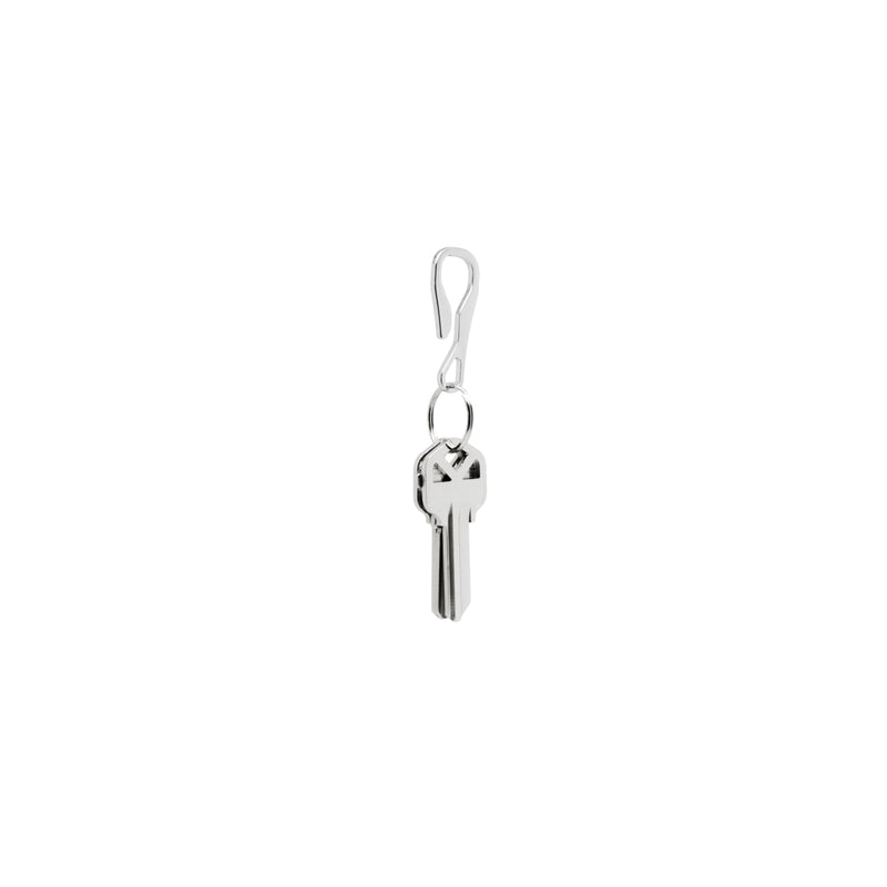 KeySmart Stainless Steel Silver U-Shaped Key Ring