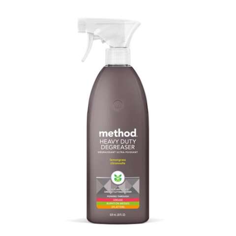 Method Lemongrass Scent Kitchen Degreaser 28 oz Spray, Pack of 8