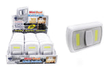 Diamond Visions Manual Battery Powered Mini COB LED Night Light w/Switch, Pack of 12
