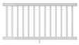 Xpanse Premier 73012442 Level Rail Kit, 6 ft L Actual, White