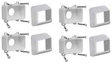 Xpanse Select 73012488 Rail Bracket, Vinyl, White, Gloss, For: Select Series Railings