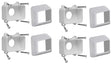 Xpanse Select 73012488 Rail Bracket, Vinyl, White, Gloss, For: Select Series Railings