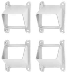 Xpanse Select Series 73024867 Stair Bracket, Vinyl, White