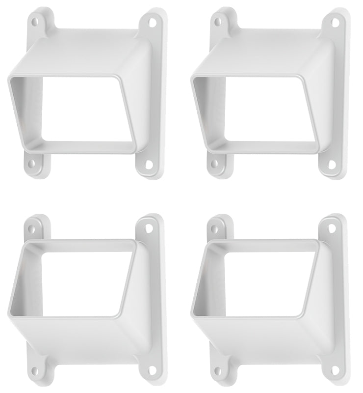 Xpanse Select Series 73024867 Stair Bracket, Vinyl, White