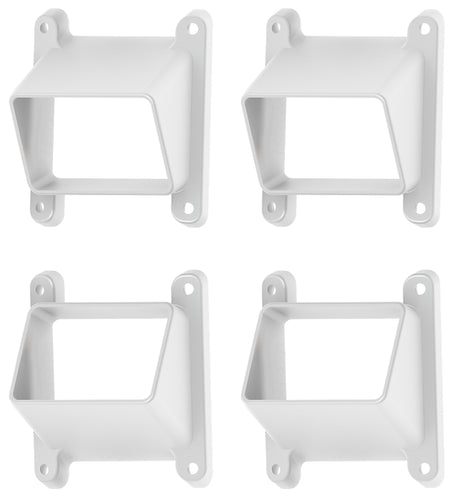 Xpanse Select Series 73024867 Stair Bracket, Vinyl, White