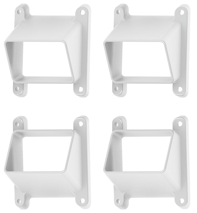 Xpanse Select Series 73024867 Stair Bracket, Vinyl, White