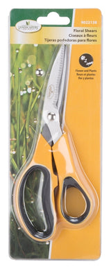 Landscapers Select BD1112 Floral Shear, Stainless steel Blade, Plastic Handle, Cushion-Grip Handle, 8-1/4 in OAL