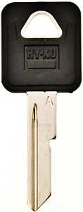 Hy-Ko 12005B48 Key Blank, Brass, Nickel, B48 Key Number, Pack of 5