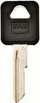 Hy-Ko 12005B48 Key Blank, Brass, Nickel, B48 Key Number, Pack of 5