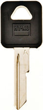 Hy-Ko 12005B48 Key Blank, Brass, Nickel, B48 Key Number, Pack of 5