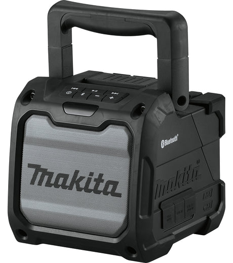 Makita XRM08B Jobsite Speaker, Tool Only, 12 to 18 V, Wireless, Includes: (1) AC Adapter