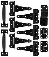 National Hardware N166-006 Shed Kit, Steel, Black, 11-Piece, For: Composite Fencing