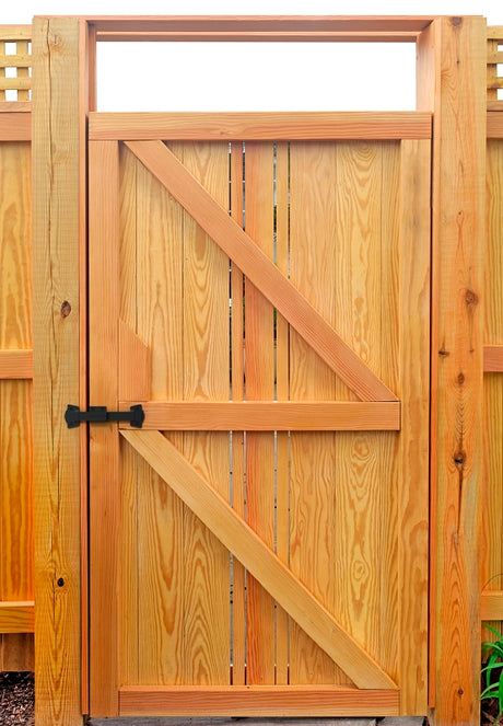 National Hardware N166-028 Rustic Modern Gate Latch, 7-13/32 in L, 1-1/32 in W, Steel, Black