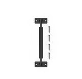 National Hardware N166-032 Industrial Gate Pull, 8-13/16 in L Handle, Zinc Alloy, Black