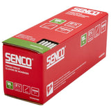 Senco DA25EPBR Finish Nail Strip, 2-1/2 in L, 15 ga, Steel, Bright Basic/Sencote, Brad Head