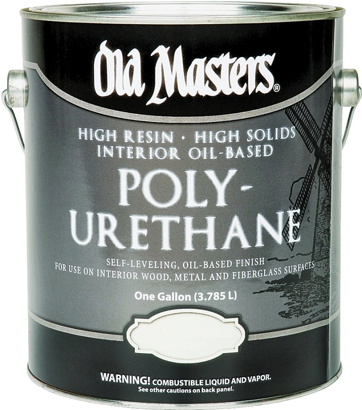 Old Masters 48301 Polyurethane, Satin, Liquid, Clear, 1 gal, Can, Pack of 2