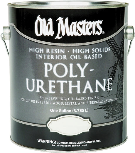 Old Masters 48301 Polyurethane, Satin, Liquid, Clear, 1 gal, Can, Pack of 2