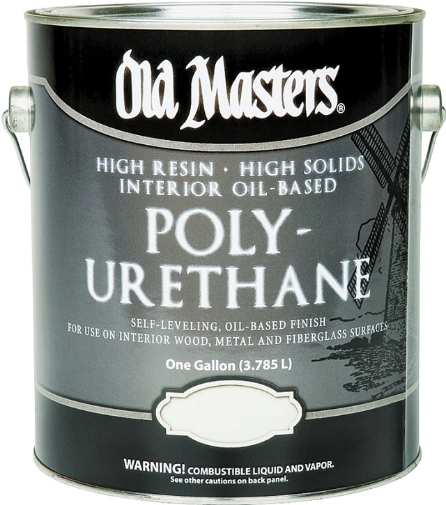 Old Masters 48301 Polyurethane, Satin, Liquid, Clear, 1 gal, Can, Pack of 2