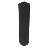 Boston Harbor 0555706-MBK Hugger Fan, 5-Blade, Matte Black Blade, 52 in Sweep, Metal Blade, 3-Speed