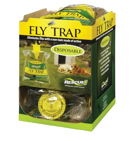 Rescue FTD-DB12 Fly Trap, Solid, Musty, Pack of 12