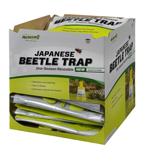 Rescue JBTZ-DB12 Beetle Trap, Floral, Bag, Pack of 12