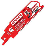 Diablo DS0408CF Reciprocating Saw Blade, Applicable Materials: Cast Iron, Metal, Stainless Steel, 1 in W, 4 in L