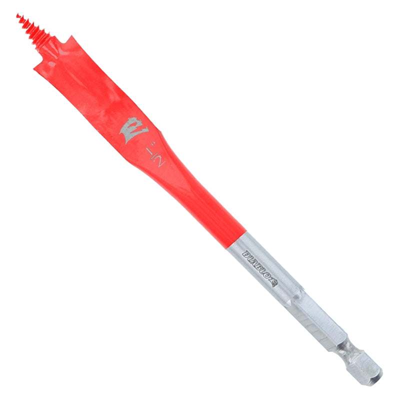 Diablo SPEEDemon DSP1020 Spade Drill Bit, 1/2 in Dia, 4 in OAL