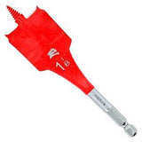 Diablo SPEEDemon DSP1070 Spade Drill Bit, 1-1/8 in Dia, 4 in OAL