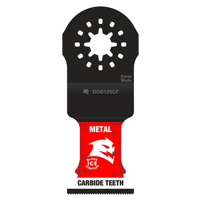 Diablo DOS125CF3 Oscillating Blade, 1-1/4 in, Carbide Grit, 3/PK