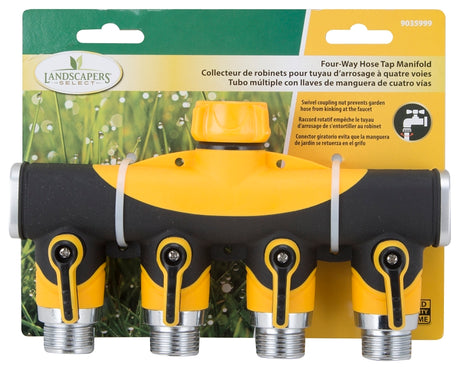 Landscapers Select YPC1 Faucet Manifold, 4 Outlet