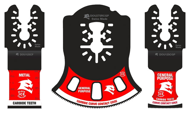 Diablo DOU3CS Oscillating Blade Set, Carbide Grit