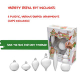 Hey Buddy Hey Pal Treemendous Christmas Ornament Plastic 6 pc