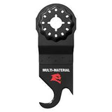 Diablo DOS125KNFE Oscillating Hook Knife Blade, 1-1/4 in, 1-1/2 in D Cutting, High Carbon Steel, 1/PK