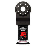 Diablo DOS125BW Oscillating Blade, 1-1/4 in, 2 in D Cutting, Bi-Metal, 1/PK