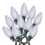 Celebrations Blue LED C9 Cool White 75 ct String Christmas Lights 49 ft., Pack of 4