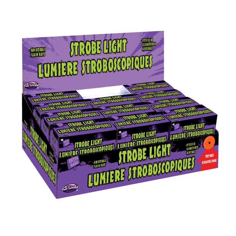 Fun World Intense LED Strobe Light 1 pk, Pack of 11