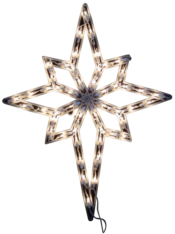 Santas Forest 60865 Star of Bethlehem Light, Internal Light/Music: Internal Light, Pack of 12