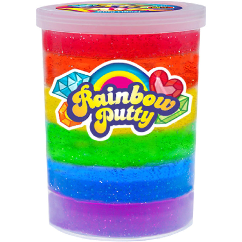Ja-Ru Rainbow Putty Assorted, Pack of 6
