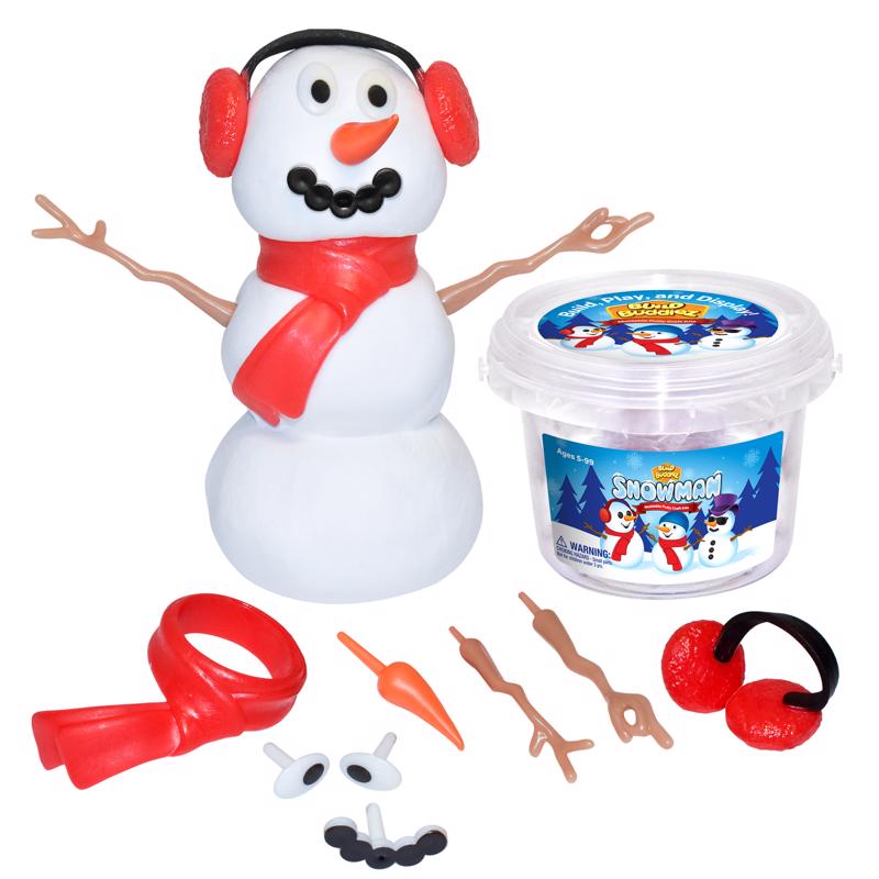 Build Buddiez Snowman Craft Kit Assorted 1 pc, Pack of 12