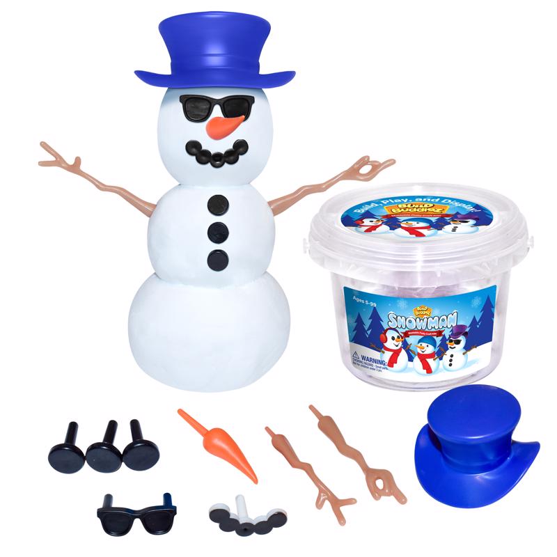 Build Buddiez Snowman Craft Kit Assorted 1 pc, Pack of 12