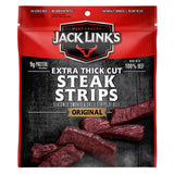 Jack Link's Original Beef Strips 2.6 oz Bagged, Pack of 8