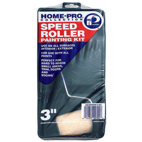 Premier Home-Pro Polyester 3 in. W Mini Paint Roller Kit 3 pk, Pack of 10