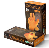 GLOVE NITRILE ORNG LARGE 6MIL