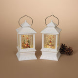 Gerson White Spinning Water Globe Lantern 8.5 in., Pack of 6