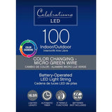 Celebrations LED Micro Dot/Fairy Multicolored/Warm White 100 ct String Christmas Lights 16.5 ft., Pack of 12