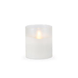Everlasting Glow White No Scent Scent Flameless Hand Poured Candle, Pack of 6