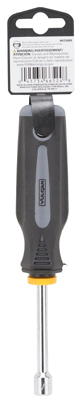 Vulcan MC-SD33 Nut Driver, 5/16 in Drive, 7 in OAL, Cushion-Grip Handle, 3 in L Shank, PP & TPR Handle