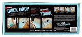 Trimaco Quickdrop 90027 Folding Mat Drop Cloth, 7 ft L, 2 ft W, Coated Fabric