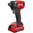 Craftsman V20 1/4 in. Cordless Brushless Impact Driver Kit (Battery & Charger)