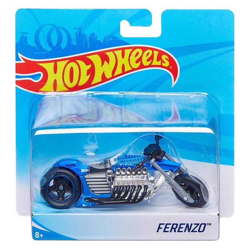 Hot Wheels Street Power Motorcycle Toy Assorted, Pack of 6